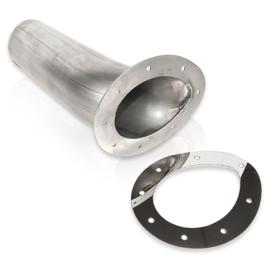 Through body Exhaust Tip Teardrop Style 3in Inlet SWOST2811