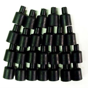 Coil Wire Boot - 180-Deg 25pk - Black TAY44076