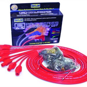 8mm Red Pro Wire 180 Dgr TAY70254