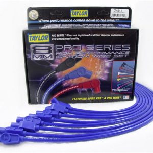 Spark Plug Wire Set 8mm Spiro-Pro Blue TAY74616
