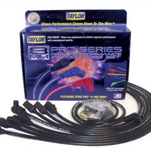 SBC 8MM Pro Race Wires- Black TAY76027