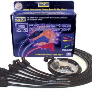 Spark Plug Wire Set 8mm Spiro Black TAY76031
