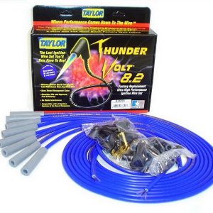 Univ Thundervolt Plug Wire Set 180 deg Blue TAY83655