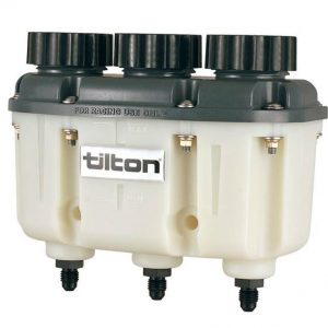 Reservoir Plastic 3-Chamber AN-4 Fittings TIL72-577
