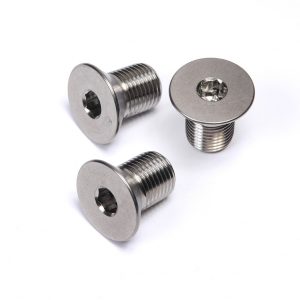 Front Rotor Bolts 3pcs Titanium 1/2inx20 1in TIP1080
