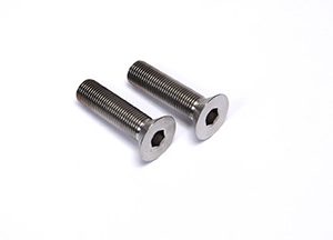 Front Caliper Bolts 2pcs Titanium Tapered Heads TIP1084