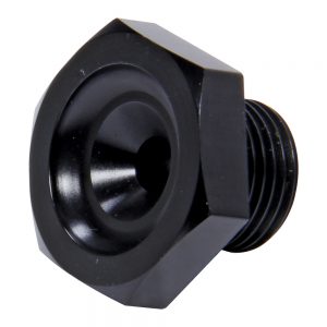 King Pin Cap Aluminum 5/8 x 18 Black TIP2866