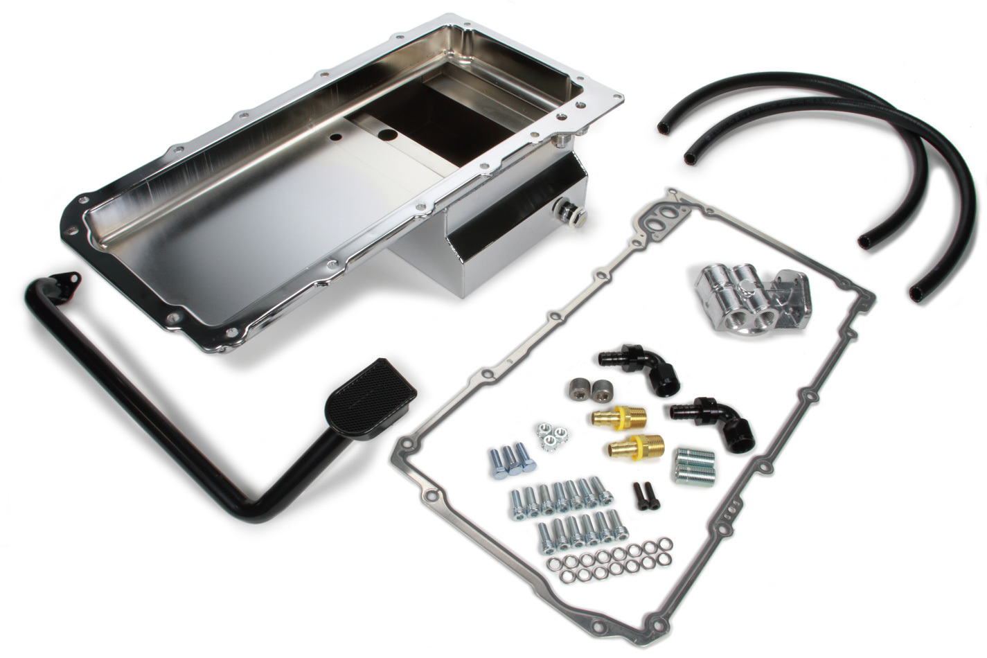 67-69 Camaro Chrome LS Swap Oil Pan/Filter Kit TRA0183