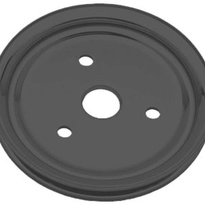 SBC SWP Crankshaft Pulley 1 Groove Black TRA8602