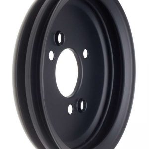 BBC SWP Crankshaft Pulley 2 Groove Black TRA8616