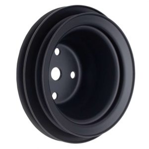 BBC LWP Water Pump Pulley 2 Groove Black TRA8623