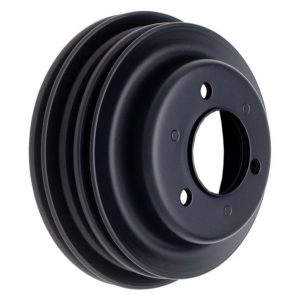 BBC LWP Crankshaft Pulley 3 Groove Black TRA8624
