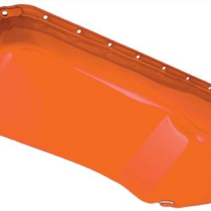 Early SBC Orange Oil Pan TRA9920