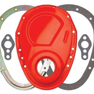 SBC 2pc Timing Cover Orange TRA9923