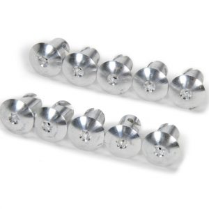 Torx Head Button Alum .500 Long 10pk TXRCH-4417-10