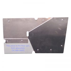 Sprint Car Kick Panel LH Quick Access Alum TXRSC-BW-5685