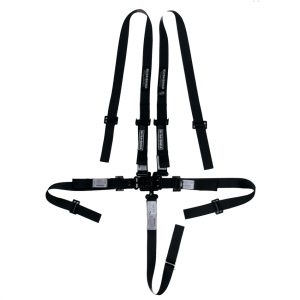 Harness 5pt Black Indiv Shoulder 2in Pull-Down ULTHB23031