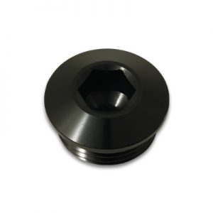 Low Profile ORB Port Plug -6AN Black VIB10992