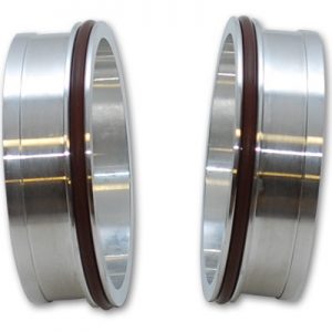 Aluminum Weld Ferrules w/O-Rings 5in OD Pairs VIB12550