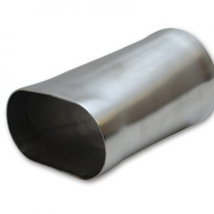 4in Oval x 4in Round Transition Tube VIB13172