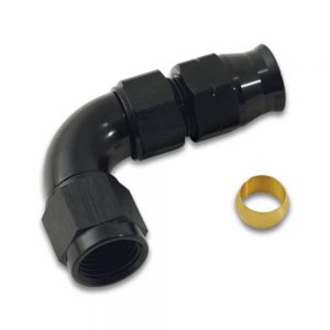 Fitting  Tube Adapter  9 0 degree  -6AN Female to VIB16566