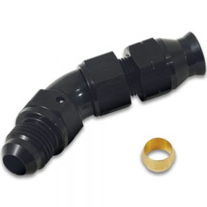 Fitting  Tube Adapter  4 5 degree  -6AN Male to 5 VIB16575