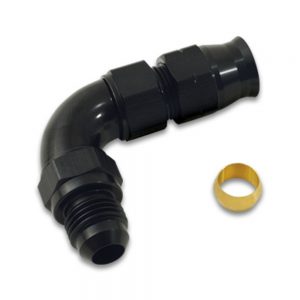 Fitting  Tube Adapter  9 0 degree  -6AN Male to 5 VIB16585