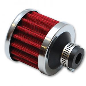Crankcase Breather Filte r W/ Chrome Cap - 1In (2 VIB2168