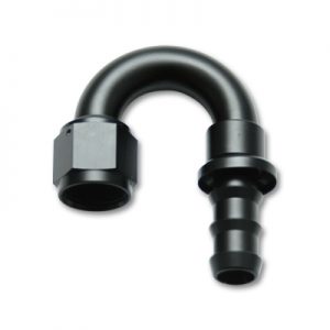 -8AN Push-On 180 Degree Hose End Fitting VIB22808