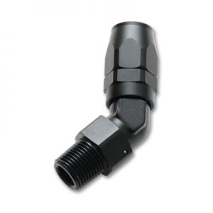 -8AN Male 3/8in NPT 45 Degree Hose End Fitting VIB26404