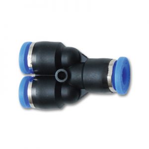 Air Hose Fitting Y-Union 3/8in OD Tubing VIB2681