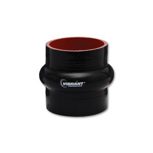 2-1/2in Silicone Hump Hose Black VIB2732