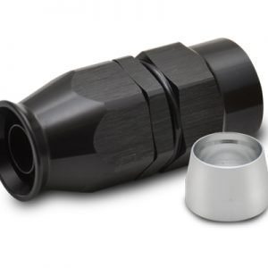 Fitting Hose End Full Flow PTFE Straight VIB28006