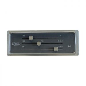 Control Panel 66-67 Chevy Nova VIN473271