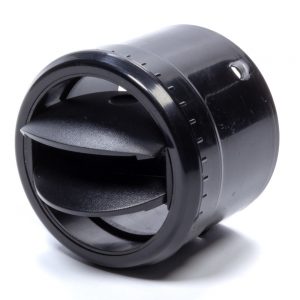Double Vane Louver Black Bezel 2.70in Diameter VIN499193