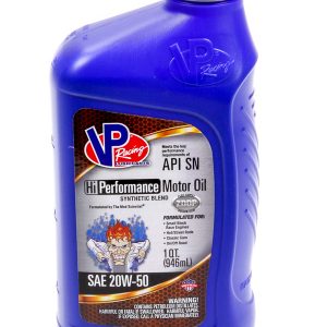 VP 20w50 HI-Performance Racing 1 Qt - 32oz VPF2975