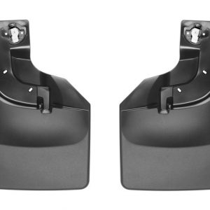 17- Ford F250 Front Black No Drill Mudflaps WEA110066