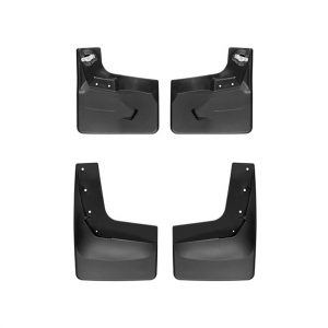 Black No Drill MudFlaps 18- Ford Expedition Max WEA110088