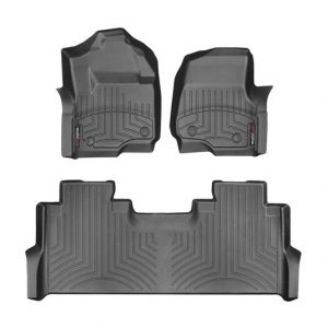 17-   Ford F250 Front & Rear Floorliners Black WEA441012-1-2