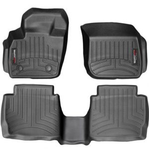 13-   Ford Fusion Front & Rear Floorliners Black WEA44483-1-2
