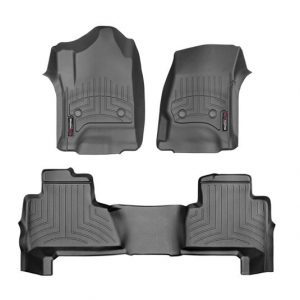 15-16 Tahoe Front & Rear Floor Liners Black WEA44607-1-2