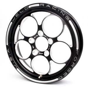 Magnum PRO 15x4 1pc Wheel 5x4.5 2.25BS Blk WEL86B-15202