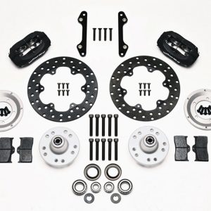 MD Drag Front Brake Kit GM Drilled Rotors WIL140-1019-BD