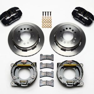 67-72 GM C10 P/U Rear Brake Kit Black Caliper WIL140-11385