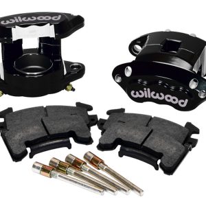 Front Caliper Kit D154/ Metric GM Blk Powdercoat WIL140-12097-BK
