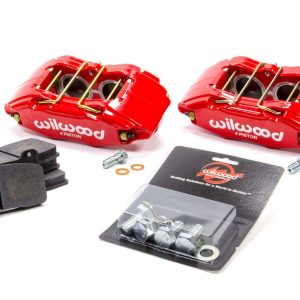 Caliper & Pad Kit Front Honda/Acura Red WIL140-13029-R