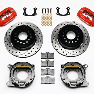 Big Ford New Style 2.50 Offset Drilled / Red WIL140-7140-DR