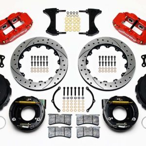 Rear Disc Brake Kit Red Ford New Style 12.88 WIL140-9219-DR
