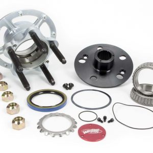 Steel 5x4.75 Rear Hub w/Coarse Studs - Plat. WIN2566C-P