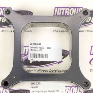 Carburetor Spacer - 4150 1.5in Open L/W WLS000030